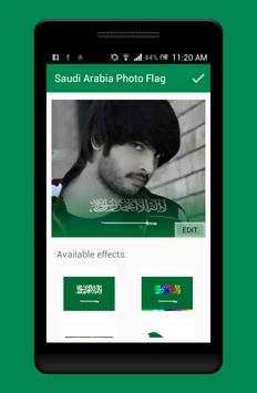 Saudi Arabia Photo Flag Editor screenshot 3