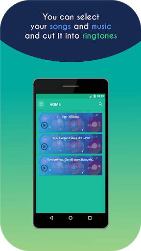 Cut Songs & Audio Trimmer - Music Ringtone Maker screenshot 1