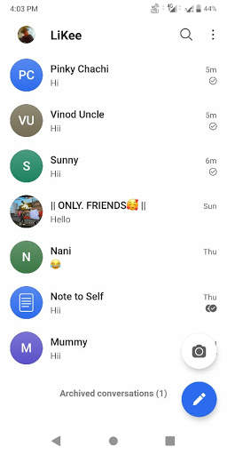 LiKee Messenger screenshot 8