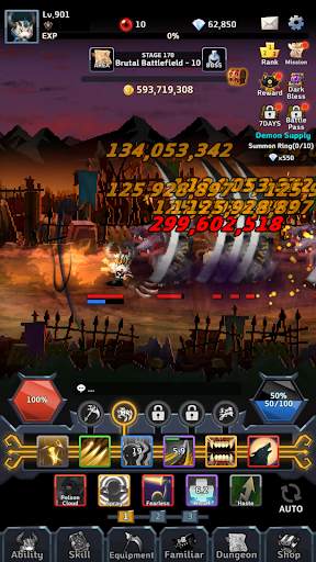 Dark Hero Dash : Idle RPG скриншот 7