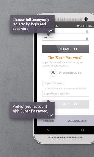Secure messenger SafeUM screenshot 3