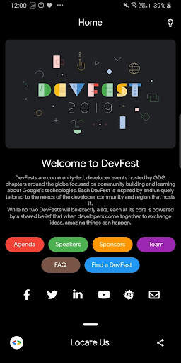 TechMeet DevFest App screenshot 2