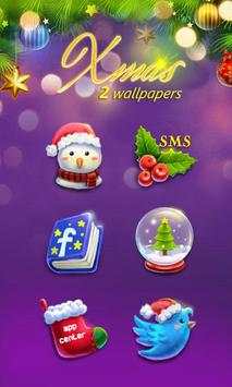 (FREE) X'mas GO Launcher Theme screenshot 3