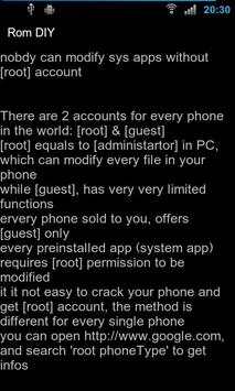 Rom DIY (root) screenshot 4