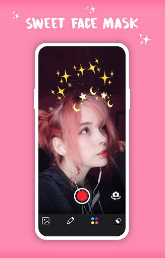 Sweet Face Mask | Snap Live Selfie Filter 2 تصوير الشاشة