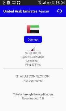 UAE VPN स्क्रीनशॉट 3