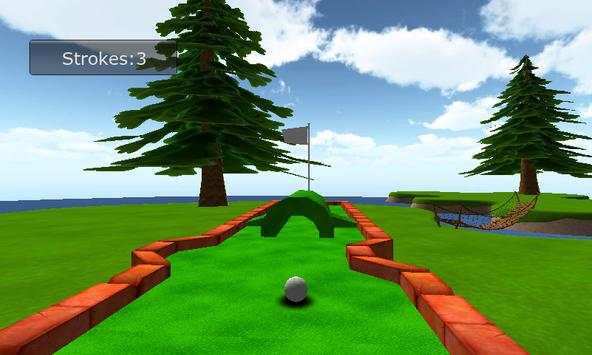 Mini Golf 3D स्क्रीनशॉट 2