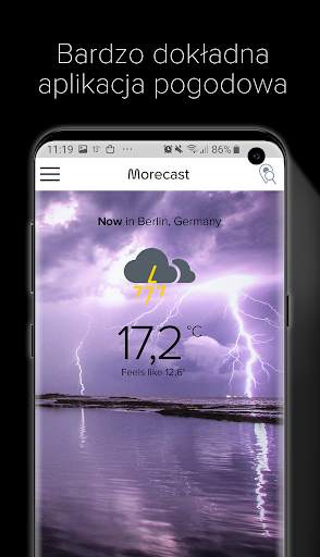 Pogoda i radar - Morecast screenshot 1