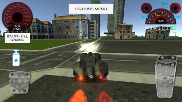 Batmobile City Driving screenshot 3