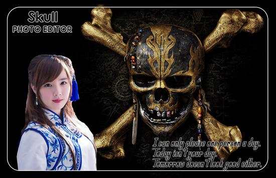 Skull Photo Editor screenshot 3