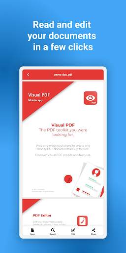 Visual PDF: read, create, edit screenshot 3