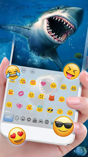 Ocean Shark Keyboard screenshot 2