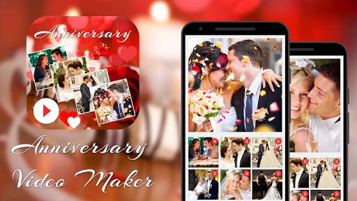 Anniversary Photo Video Maker screenshot 1