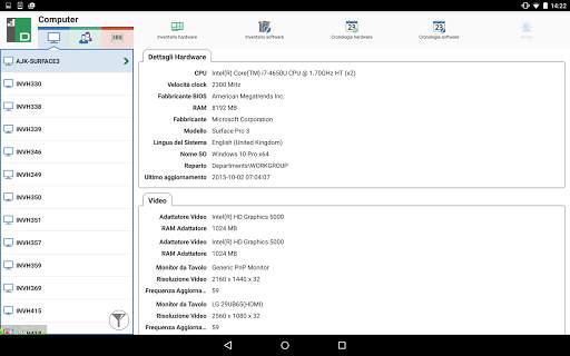 Console Mobile NetSupport DNA screenshot 11