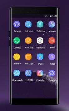 Tema para Samsung Galaxy Note 8 HD Launcher screenshot 2