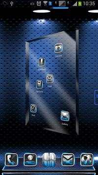 BlueFuture Next Launcher Theme screenshot 4