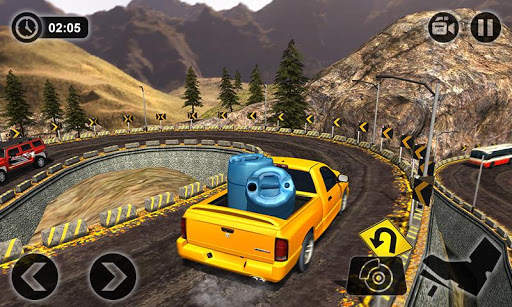 Uphill Cargo Pickup Truck Driv screenshot 2