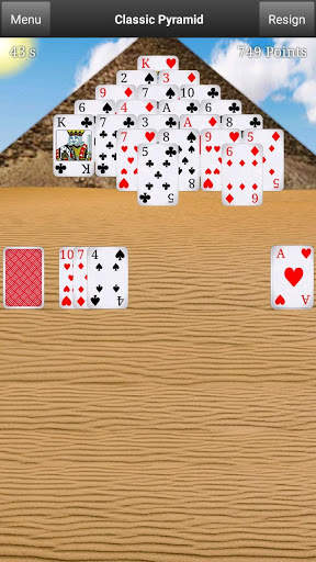 Classic Pyramid Free screenshot 1