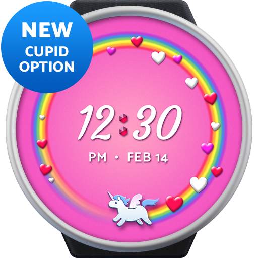 Unicorn Wear - an animated watch face for Wear OS screenshot 12