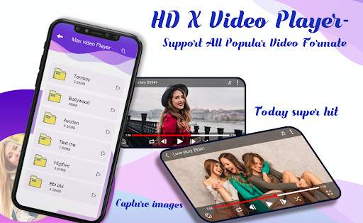 HD X Player - Video Player All Format 2021 screenshot 2