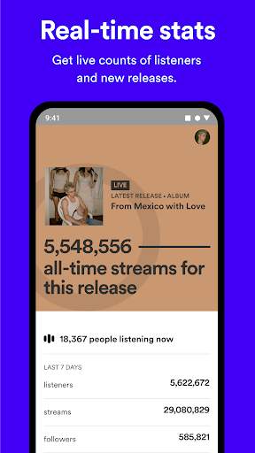 Spotify for Artists screenshot 8