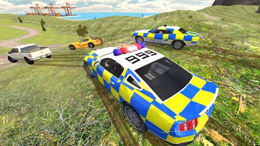 Police Car Driving vs Street Racing Cars screenshot 3