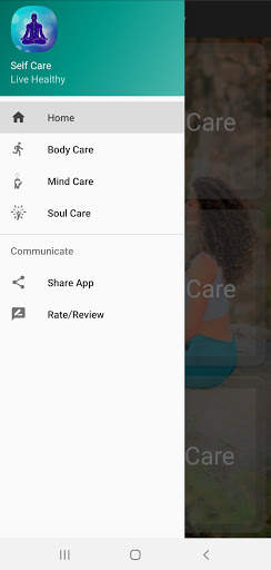 Self Care - Live Healthy screenshot 2