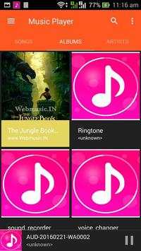 Music Player 3 تصوير الشاشة