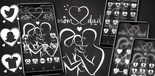 Parents Love Theme Launcher screenshot 8