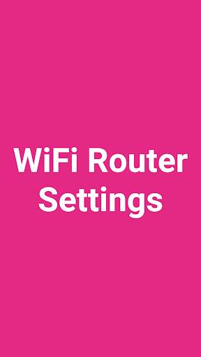 WiFi Router Settings screenshot 1