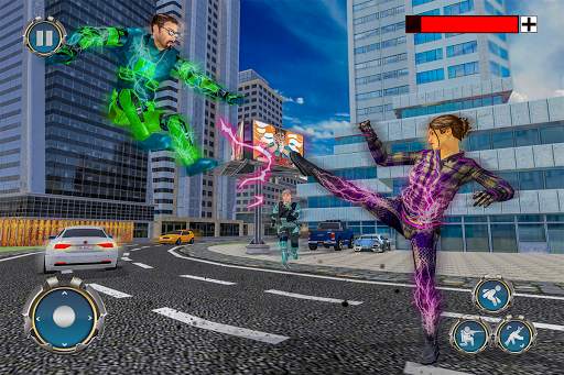 Speed Super Light Hero City Rescue Missions screenshot 10