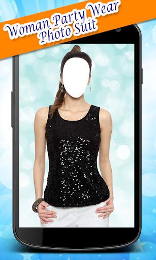 Woman Party Wear Photo Suit screenshot 4