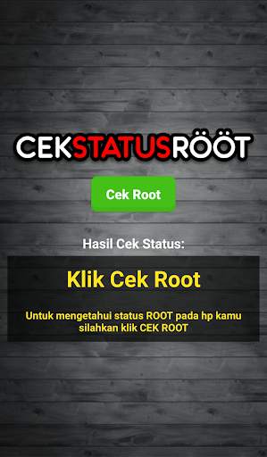 Cek Status Root screenshot 1