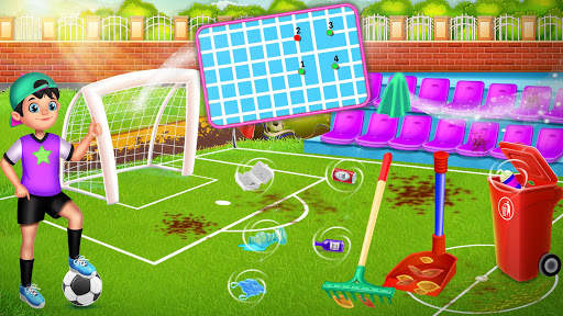 Messy High School Cleaning: Girl Room Cleanup Game screenshot 6