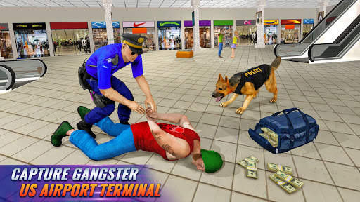 Police Dog Airport Crime Chase screenshot 3