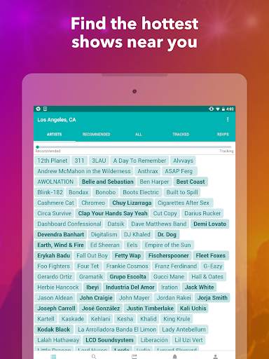 Bandsintown Concerts screenshot 9