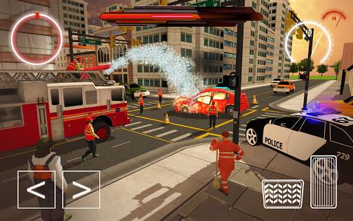 Firefighter Rescue Truck Games screenshot 1