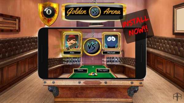 Golden Billiard Arena - 3D Snooker & 8 Ball Pool screenshot 8