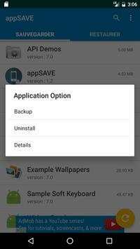 AppSave screenshot 3