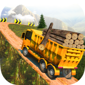 Mountain Cargo Truck Driver icon
