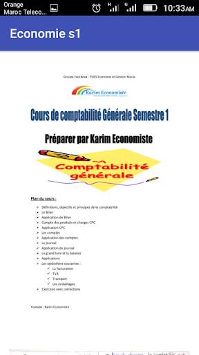Economie et gestion s1 (la fac) screenshot 9