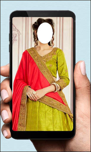 Party Wear Lehenga Choli Photo Frames screenshot 5