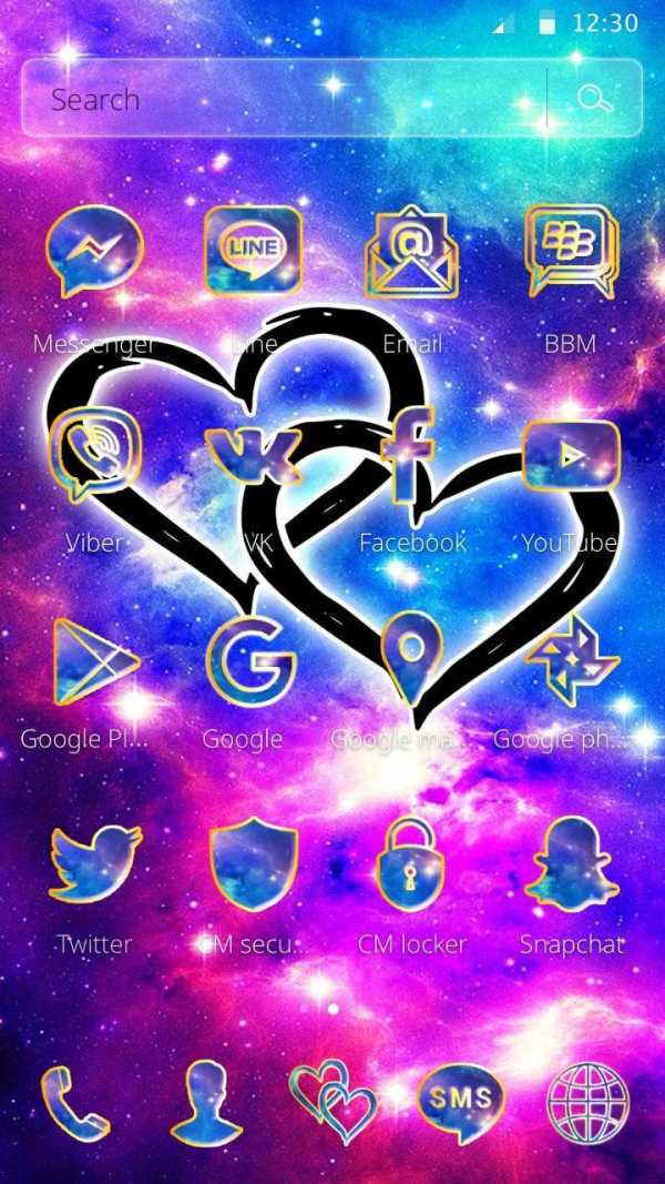 Dream Galaxy Love Theme screenshot 6