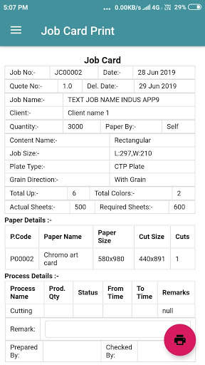 InPrint ,The bussiness app for printers. скриншот 4