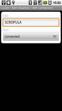 Locale Wifi Connection Plugin screenshot 2