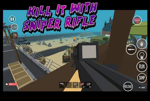 Hero Pixel V Zombie Gun 3D screenshot 4
