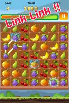 Fruit Link Puzzle Crush screenshot 1