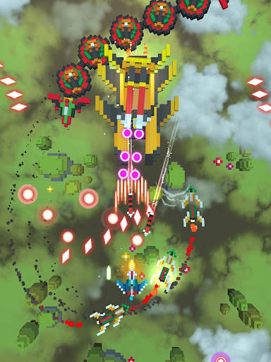 Sky Wings: Pixel Fighter 3D screenshot 12