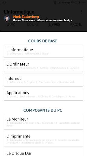 Apprendre : Informatique, Ordinateur & Développeur screenshot 5