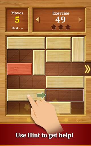 Move the Block : Slide Puzzle 4 تصوير الشاشة
